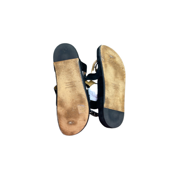 ISABEL MARANT ELLEN LEATHER STUDDED SANDALS SIZE 40 - Picture 10 of 12